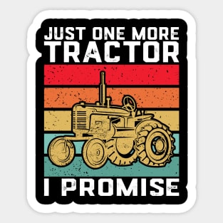 funny tractor driver Sticker